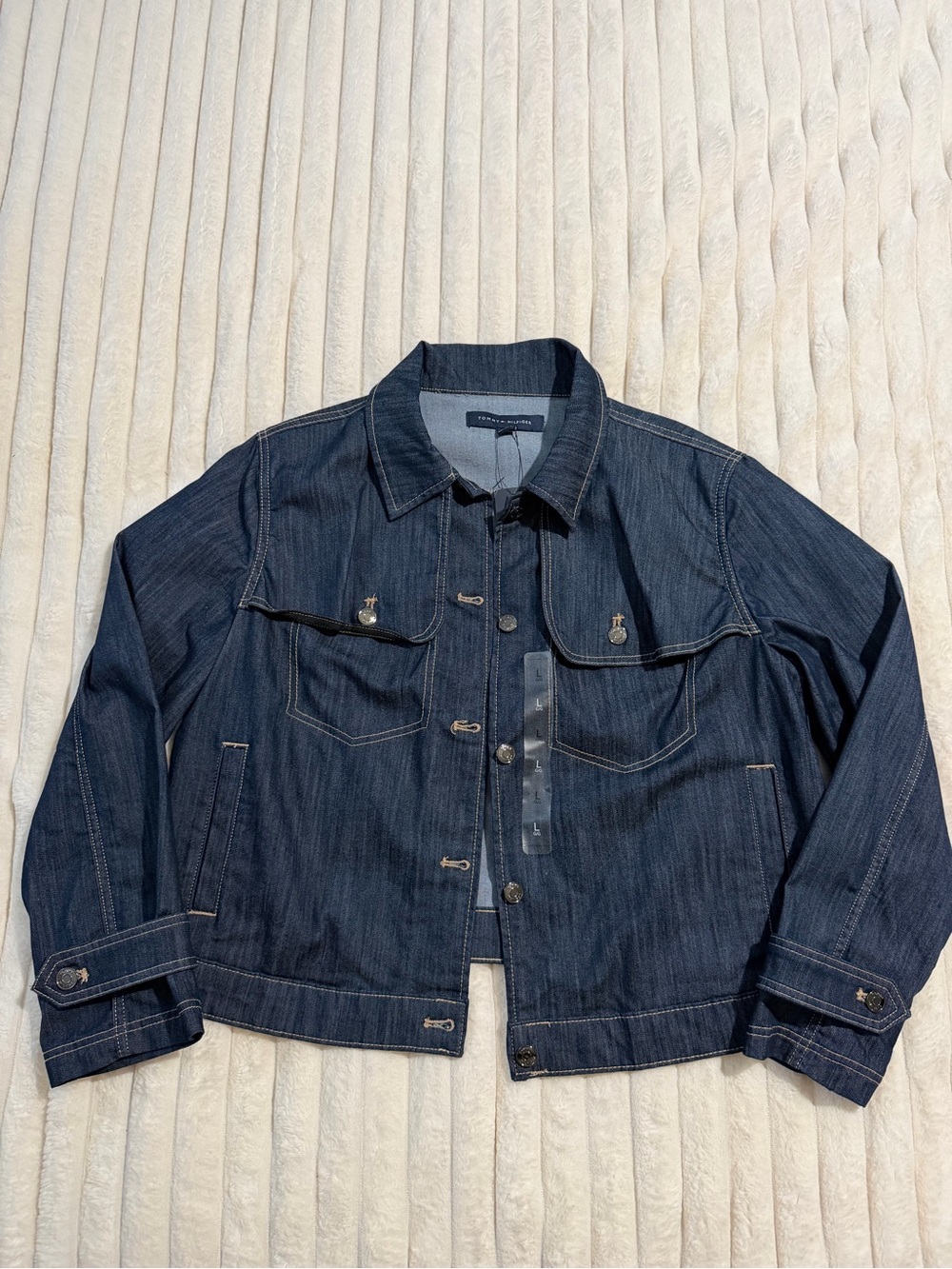 Tommy Hilfiger Light Blue  light/soft Denim Shirt Jacket